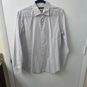 Mens dress shirt button down. Italian custom brand, fits like medium